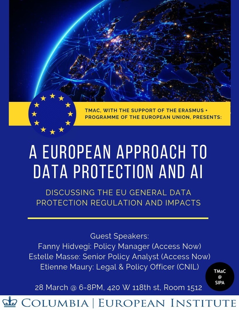 A European Approach To Data Protection And AI: Discussing The EU ...